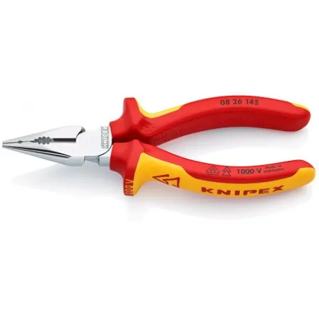 Пассатижи Knipex VDE с удлиненным носиком (08 26 145)