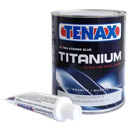 Клей для камня Tenax TITANIUM ExtraClear 1L (04467)