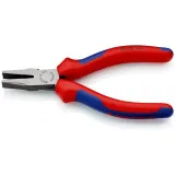 Плоскогубцы Knipex с гладкими губками, 140 мм (20 02 140)