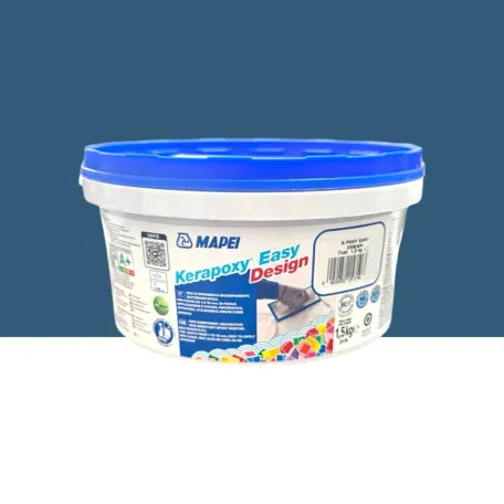 Епоксидний шовний заповнювач Mapei KERAPOXY EASY DESIGN №169, блакитна сталь, 1.5 кг (5KB016915)