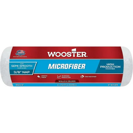 Малярний валик Wooster Micro Plush Microfiber, 23 см, ворс 9,5 мм (R523-9)