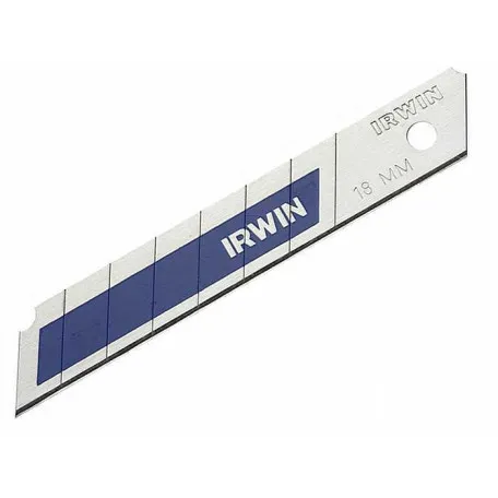 Лезвия IRWIN биметаллические с отламывающимся сегментом 18мм,  8 шт (10507103)