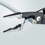 Электромонтажные клещи Knipex фосфатированные, 200 мм (13 82 200)