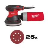 Шлифовальная машина MILWAUKEE ROS 125 E эксцентриковая 125 мм (4933433180)