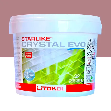 Эпоксидная затирка Litokol Starlike EVO ColorCrystal 830 розовый хамелеон 2,5 кг (CCEVORKY02.5)