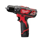 Аккумуляторная дрель-шуруповерт MILWAUKEE M12 BPD-0, крут. мом. 30 Нм (4933441950)