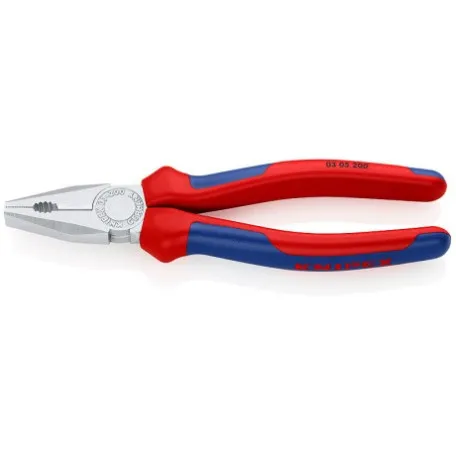 Плоскогубцы Knipex комбинированные (хромированные), 200 мм (03 05 200)