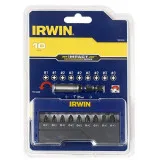 Набор бит IRWIN с магнитным держателем (держатель шестигранных бит;1/4″; 25 мм) 10шт. (1923419)