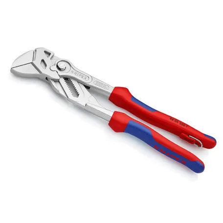 Переставные клещи гаечный ключ Knipex (хромированные), 250 мм (86 05 250 T)
