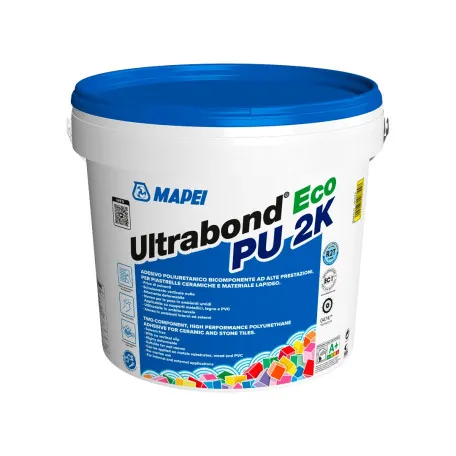Двухкомпонентний клей Mapei Ultrabond ECO PU 2K R2T, білий, 10 кг (2321810)