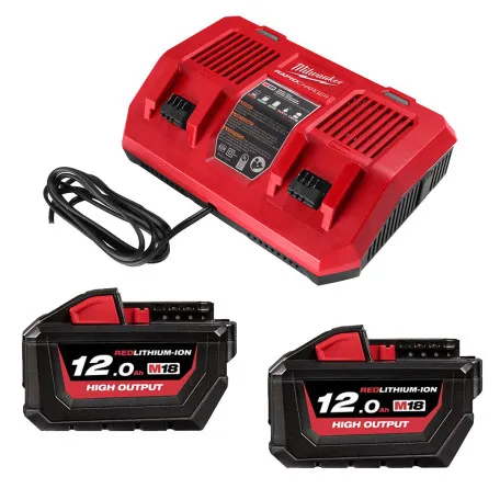 Энергокомплект MILWAUKEE M18 HNRGO1-823 (В8 1шт; B12 2шт; З/П M18 DFC) (4932492935)