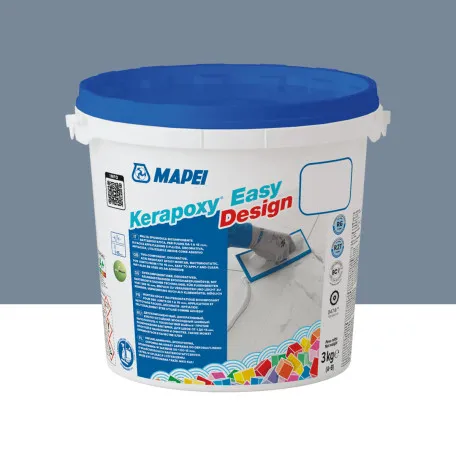Епоксидний шовний заповнювач Mapei KERAPOXY EASY DESIGN №125, сірий замок, 3 кг (5KB012503)