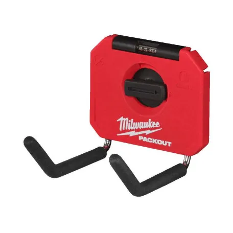 Универсальный малый прямой подвесной крюк MILWAUKEE PACKOUT (набор из 2 шт.) (4932480704)