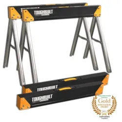 Козли робочі TOUGHBUILT C300, компактні 935×575 мм, фіксована висота, до 500/1000 кг, 2 шт (TB-C300-2)