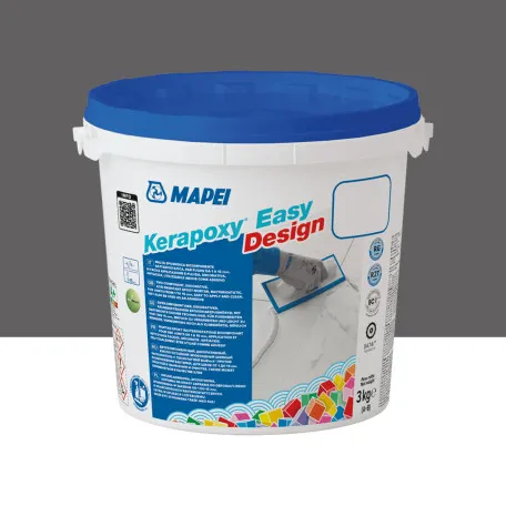 Епоксидний шовний заповнювач Mapei KERAPOXY EASY DESIGN №119, сірий лондон, 3 кг (5KB011903)
