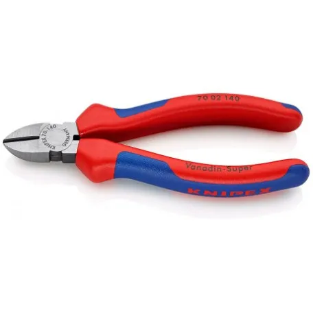 Кусачки боковые Knipex (фосфатированные), 140 мм (70 02 140)
