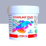 Эпоксидная затирка Litokol Starlike EVO 310 серо-голубая 5 кг (STEVOAPL0005)
