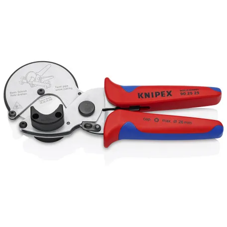 Труборез Knipex для композитных и пластиковых труб до 26мм (90 25 25)