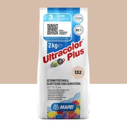 Фуга цементна Mapei Ultracolor Plus №132, бежевий, 2 кг (6013202A)