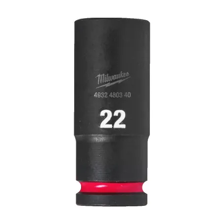 Головка торцевая MILWAUKEE ShW 1/2 удлиненная, 22 мм (4932480340)