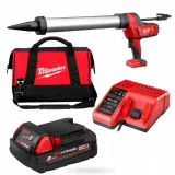 Пистолет для герметика MILWAUKEE C18 PCG/600A-201B, 600 мл (4933441305)