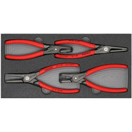 Набор щипцов Knipex для стопорных колец 
