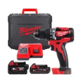 Дрель-шуруповерт MILWAUKEE M18 CBLPD-422C бесщеточный ударный, 60 Нм (4933472116)