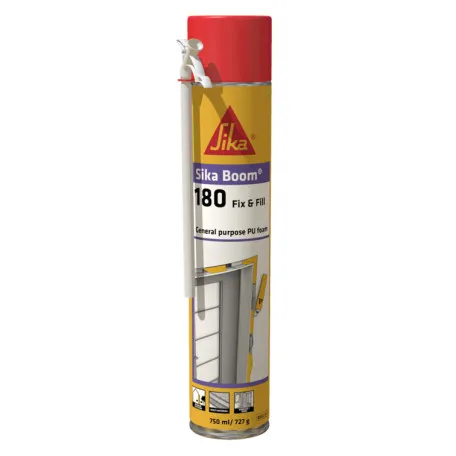 Монтажная пена ручная Sika Boom 180 Fix&Fill, 750 мл (714368)