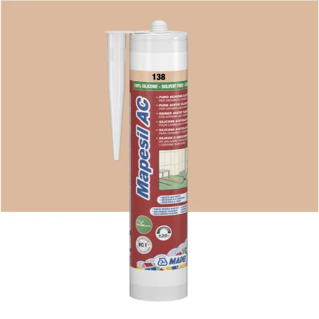 Силиконовый герметик Mapei MAPESIL AC №138, миндаль, 310 мл (4813842IT)