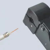 Стриппер Knipex для снятия изоляции с коаксиальных кабелей, 105 мм (16 60 05 SB)