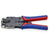 Инструмент для опрессовки Knipex (для штекеров типа Western), 200 мм (97 51 12)