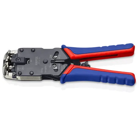 Инструмент для опрессовки Knipex (для штекеров типа Western), 200 мм (97 51 12)
