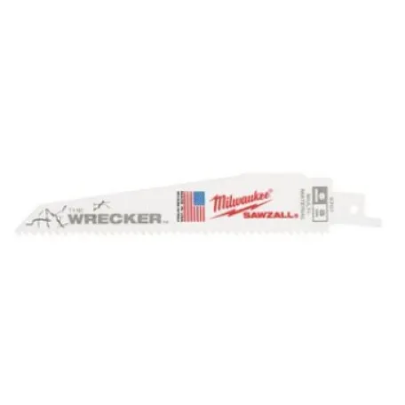 Полотно для сабельной пилы MILWAUKEE The WRECKER 150 мм, 5 шт (48005701)
