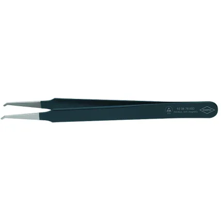Пинцет Knipex ESD для прецизионных работ, антистатический, 120 мм (92 08 78 ESD)
