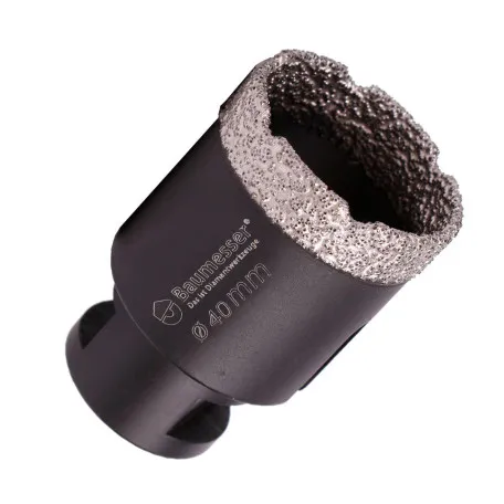 Алмазная коронка Baumesser Keramik Pro 40 мм для сухого сверления М14 (89568442090)