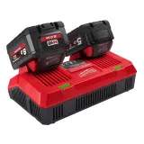 Зарядное устройство MILWAUKEE TURBO M18 DFC на два порта (4932472073)