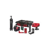 Аккумуляторный лазерный нивелир M12 3PL-401C (Li-Ion 4 Ач) Вращение 330˚ с зеленым лучом MILWAUKEE (4933478102)
