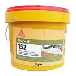 Еластичний клей для довгої дошки вертикального нанесення Sika Bond 152, 17 кг (583893)