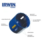 Коронка IRWIN биметаллическая по металлу, 48 мм (10504183)
