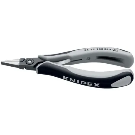 Прецизионные кусачки боковые Knipex ESD для электроники (антистатические), 130 мм (34 12 130 ESD)