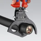 Ножницы для резки кабелей Knipex (с рычажным механизмом) Ø 32 мм / 240 мм² (95 31 250)