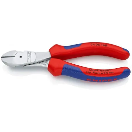 Кусачки боковые Knipex особой мощности, 160 мм (74 05 160)