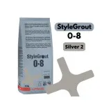 Цементная затирка Litokol StyleGrout 0-8 (Silver 2) 3 кг (SG08SLV20063)