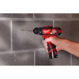 Аккумуляторная дрель-шуруповерт, крут. мом 40 Нм, MILWAUKEE M12 BPD-202C (4933441940)