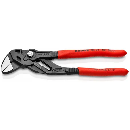 Клещи переставные-гаечный ключ Knipex в блистере, 180 мм (86 01 180 SB)