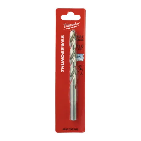 Сверло по металлу MILWAUKEE THUNDERWEB HSS-G 11,0 x 142 мм, 1 шт (4932352369)