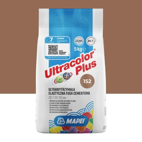 Фуга цементна Mapei Ultracolor Plus №152, лакриця, 5 кг (6015205A)