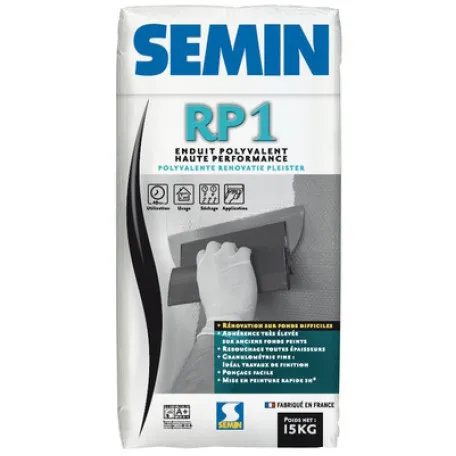 Ремонтная шпатлевка для неровных оснований SEMIN RP 1, 15 кг (95944)