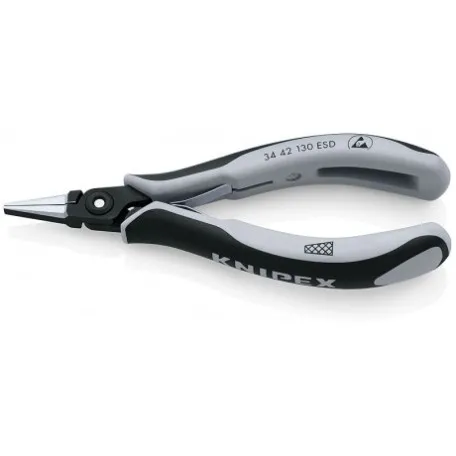 Прецизионные кусачки боковые Knipex ESD для электроники (антистатические), 130 мм (34 42 130 ESD)