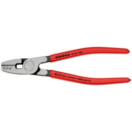 Инструмент Knipex для обжима контактных гильз (97 81 180)